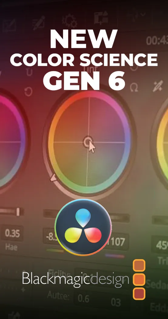 Blackmagic Design New Color Science Gen 6 - Flyer