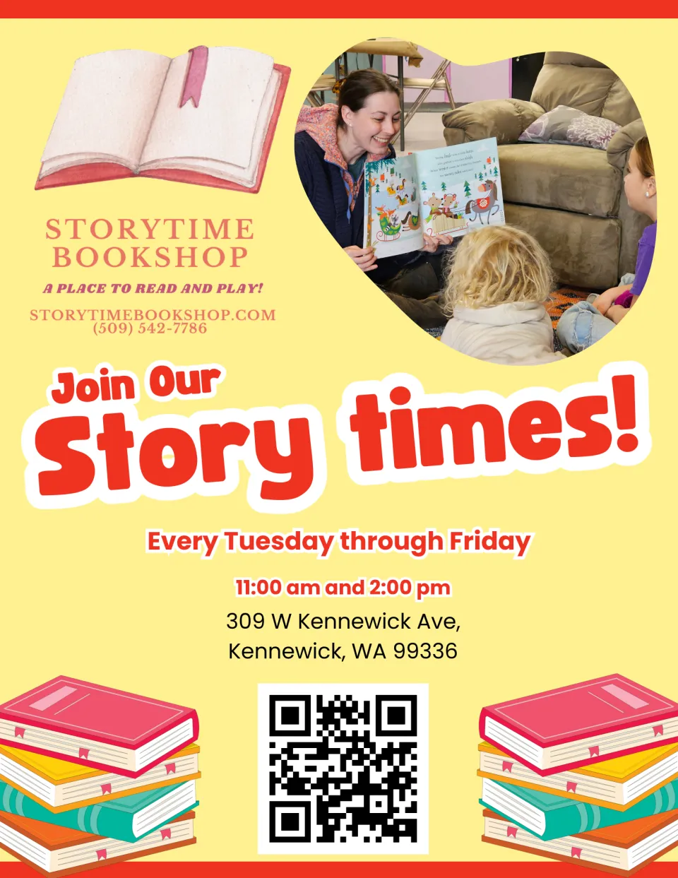 11 am Storytime - Flyer