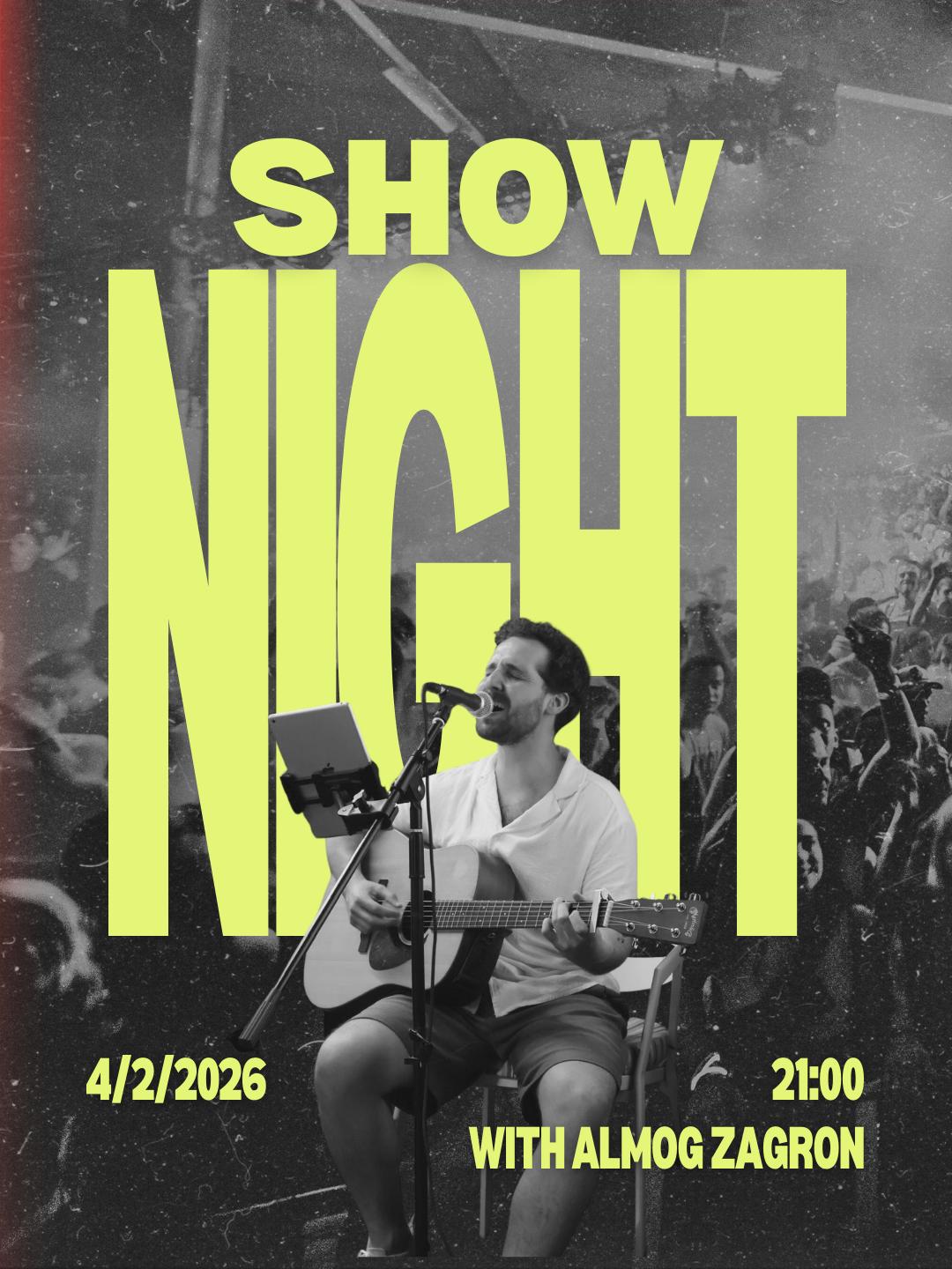 אלמוג זגרון: בביצועי סולו ללהיטים ישראלים - פלייר