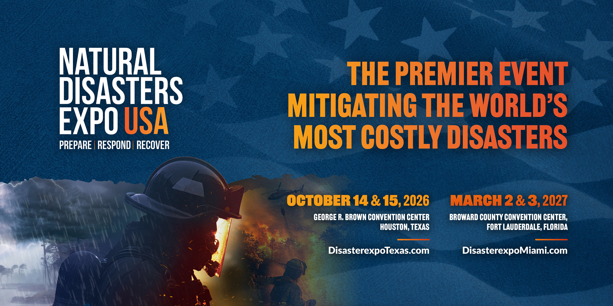Natural Disasters Expo Fort Lauderdale - Flyer