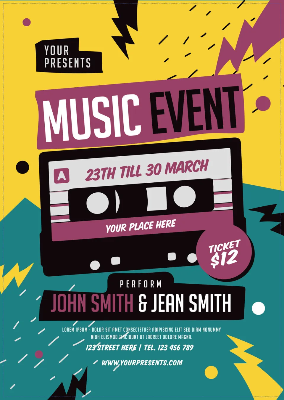 Battle of the Bands! - Flyer