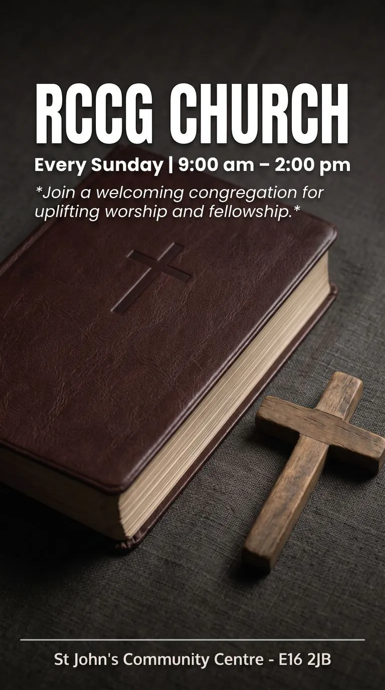 🔔 RCCG Church - Flyer