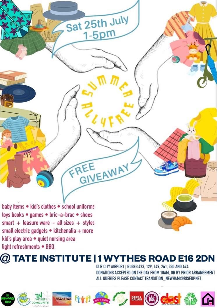 Summer All4Free Giveaway - Flyer