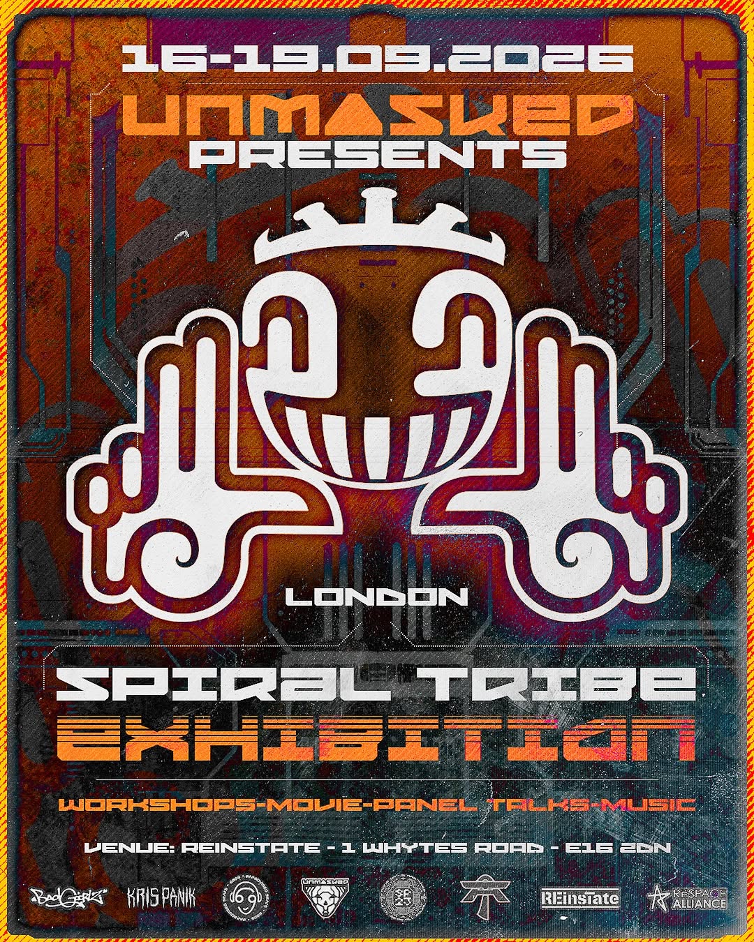 Unmasked X REinsTate - Flyer
