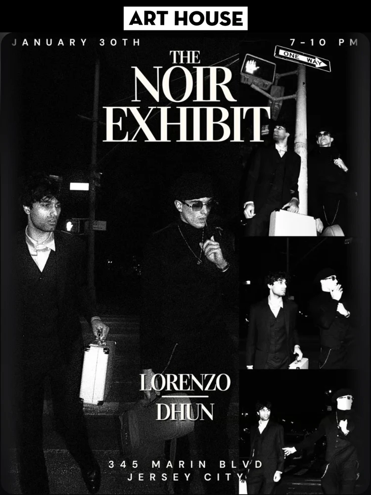 The Noire Exhibit - Flyer