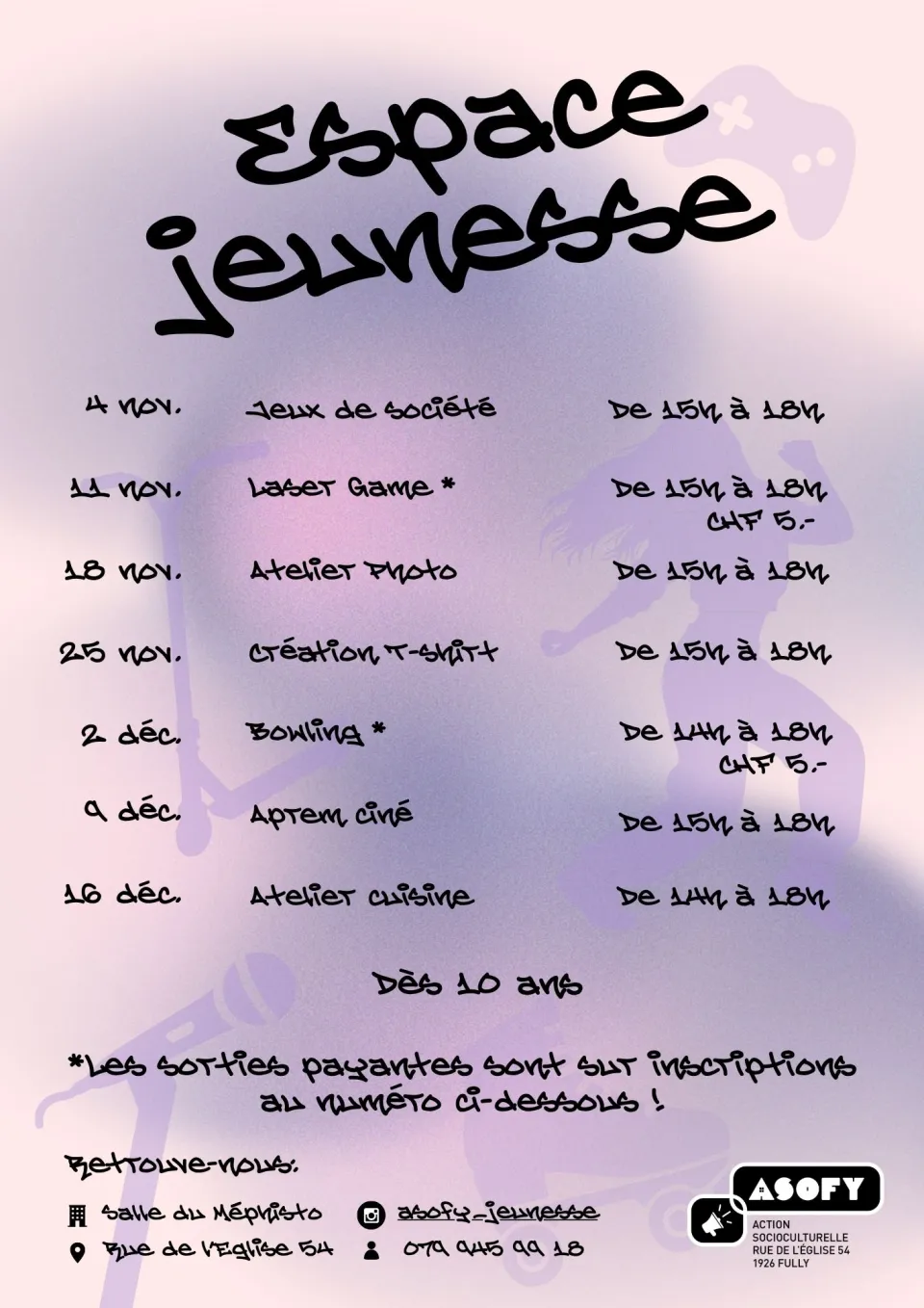 Youth Space - Flyer