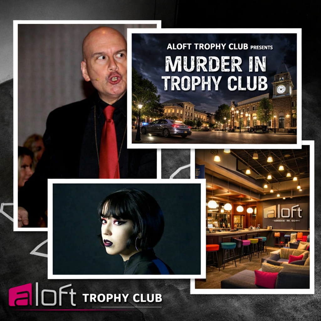 MURDER IN TROPHY CLUB - Flyer