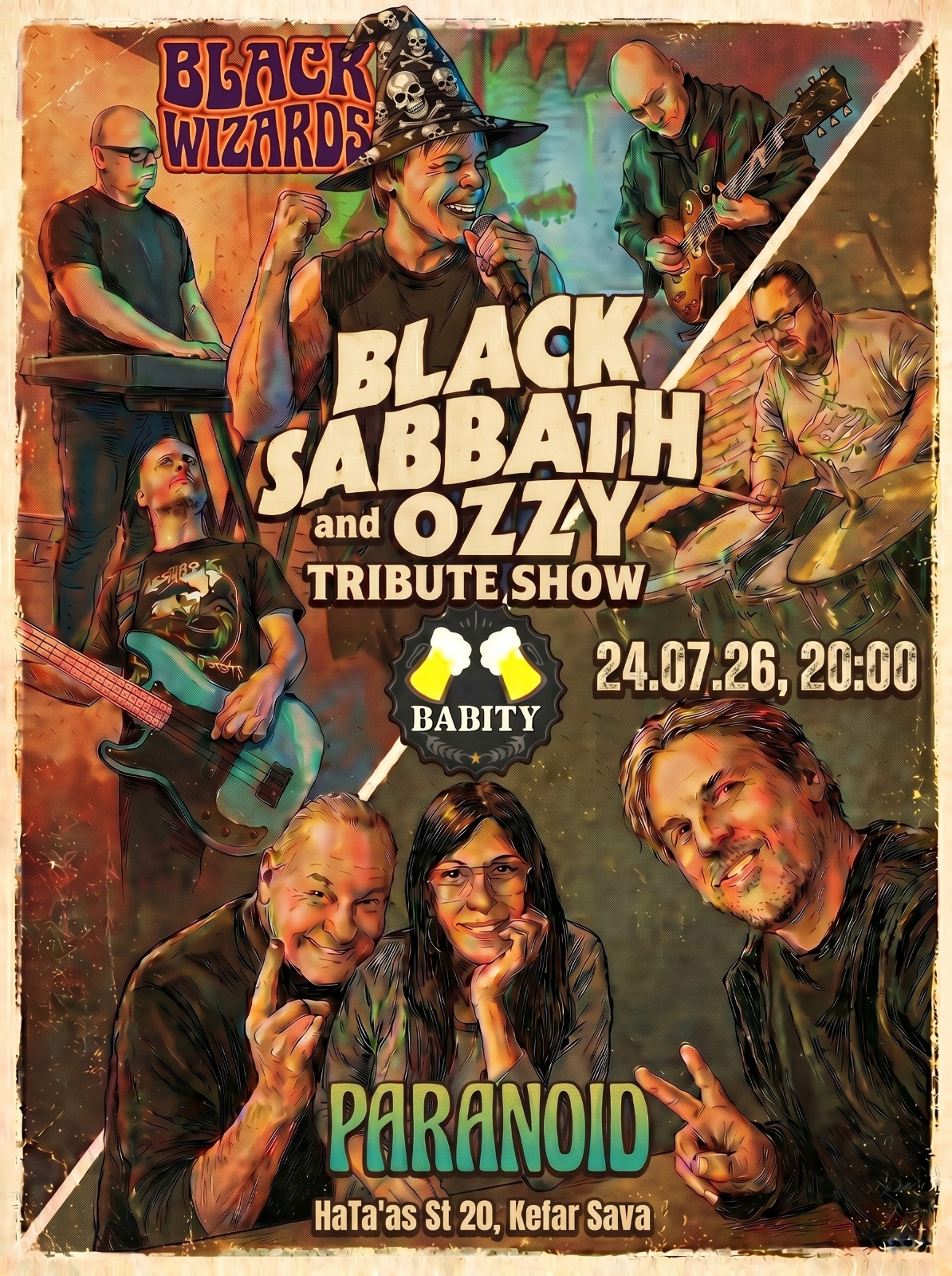Black Sabbath & Ozzy Osbourne: - פלייר