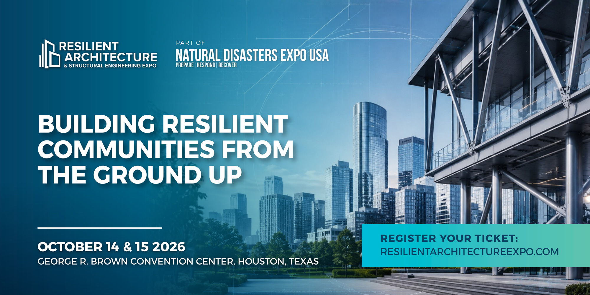 Resilient Architecture & Structural Engineering Expo - Flyer