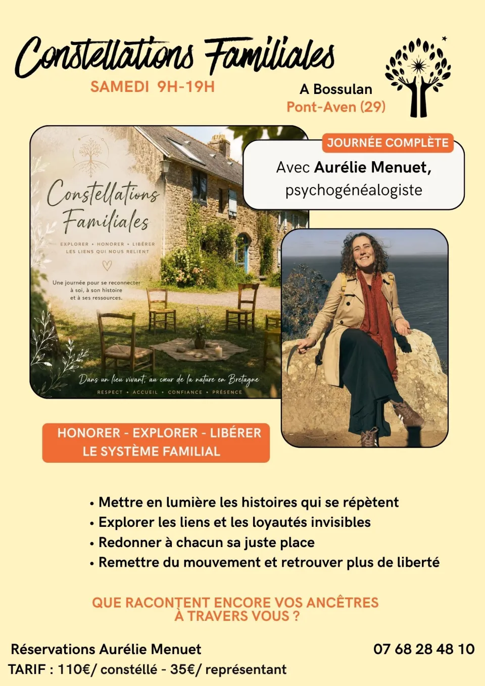 Constellations Familiales - Flyer