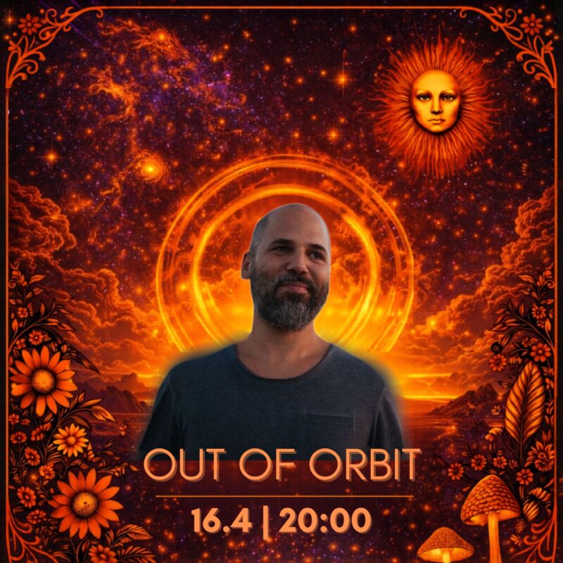 חמישי אלקטרוני בטרקלין עם Out Of Orbit - פלייר
