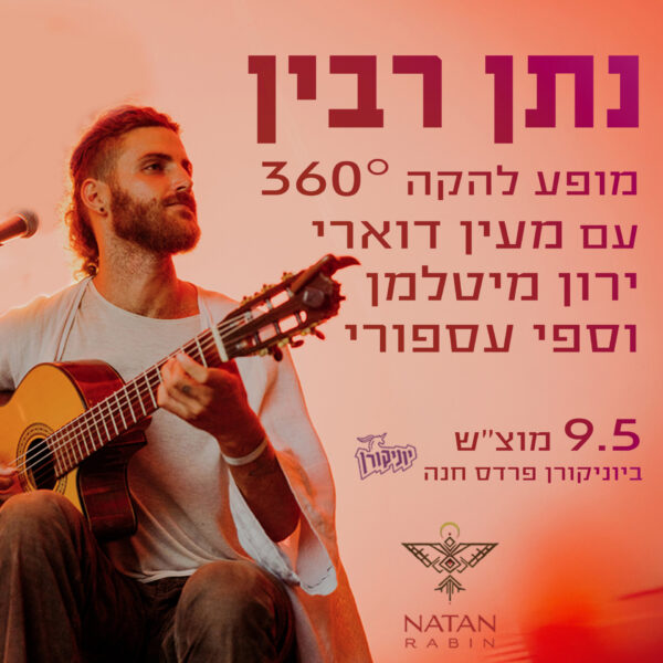 נתן רבין: מופע להקה 360° - פלייר