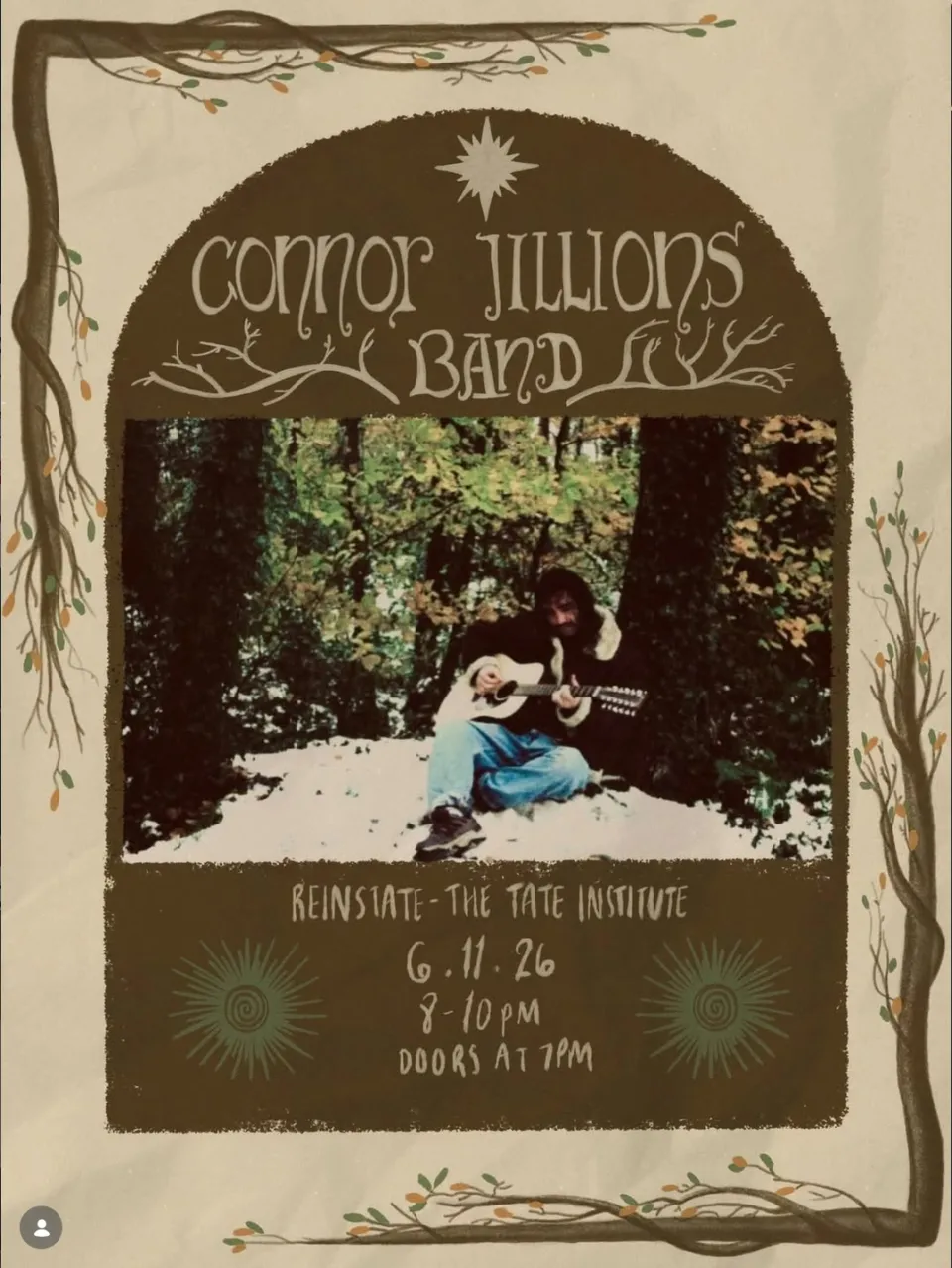 Connor Jillions Band - Flyer