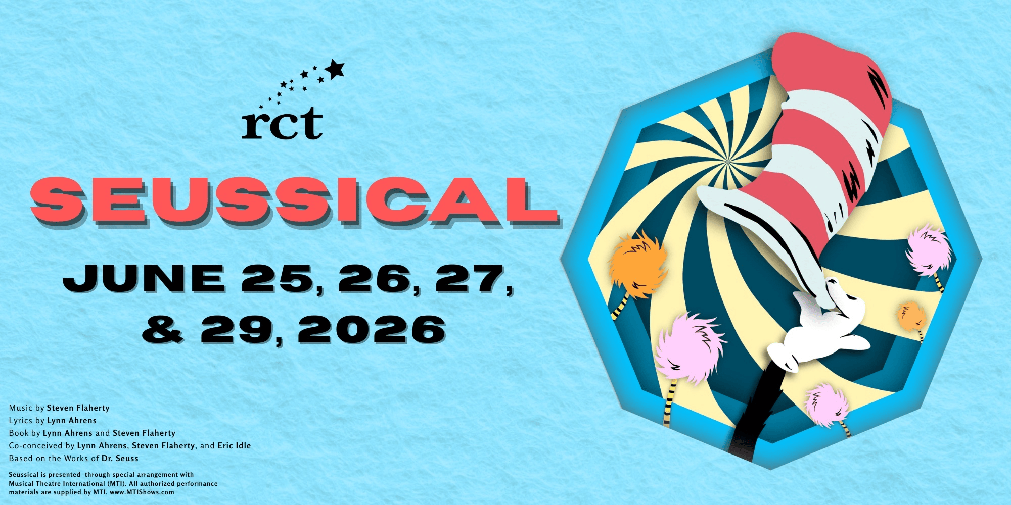 Seussical the Musical - Flyer
