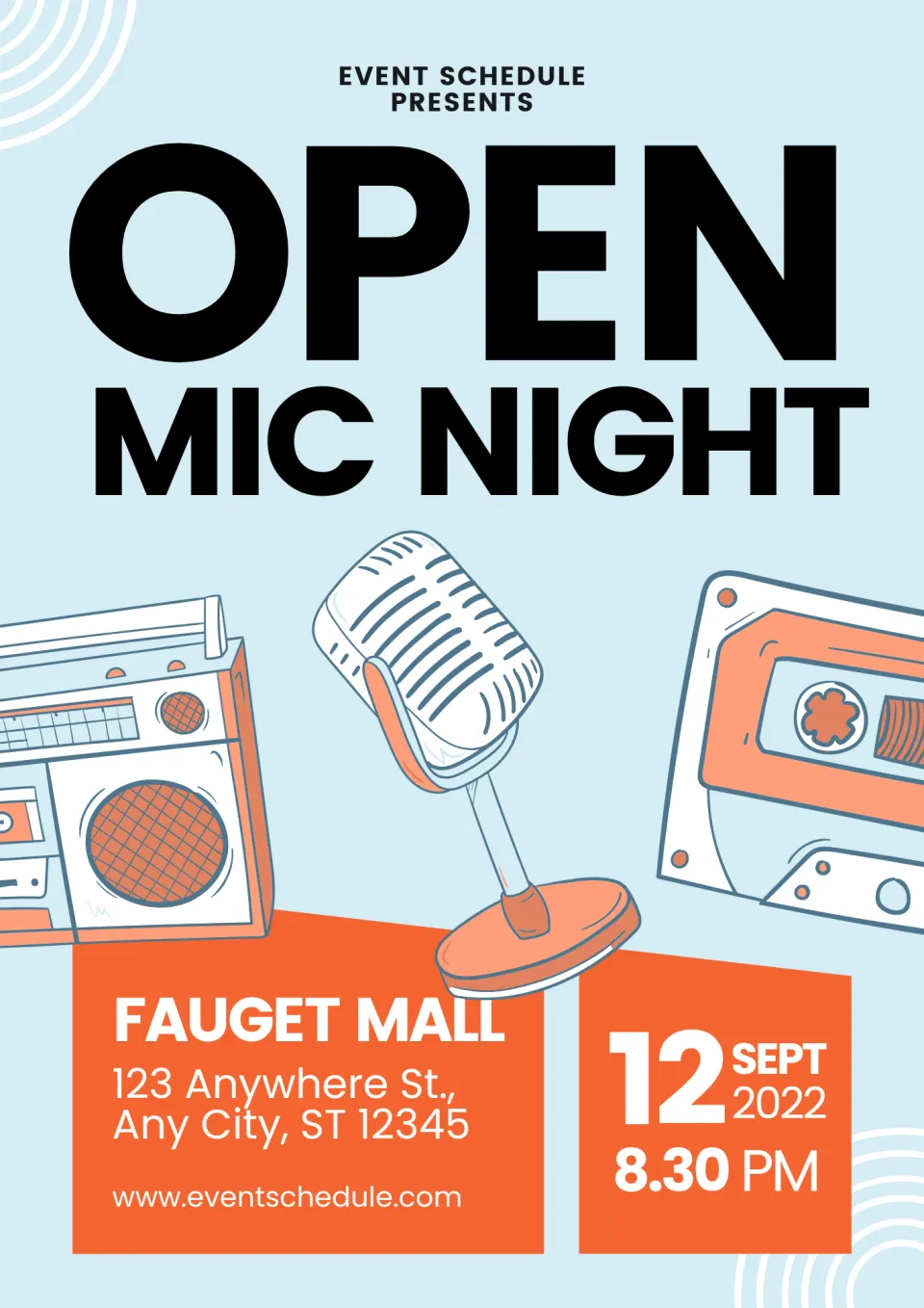 Open Mic Night - Flyer