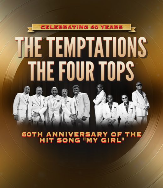 The Temptations and The Four Tops - Flyer