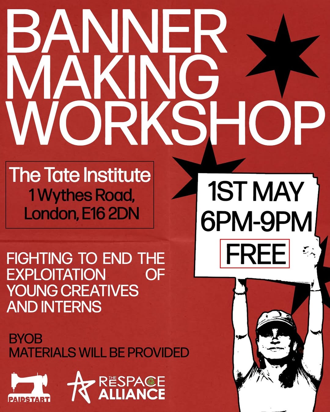 Banner Making Workshop - Flyer