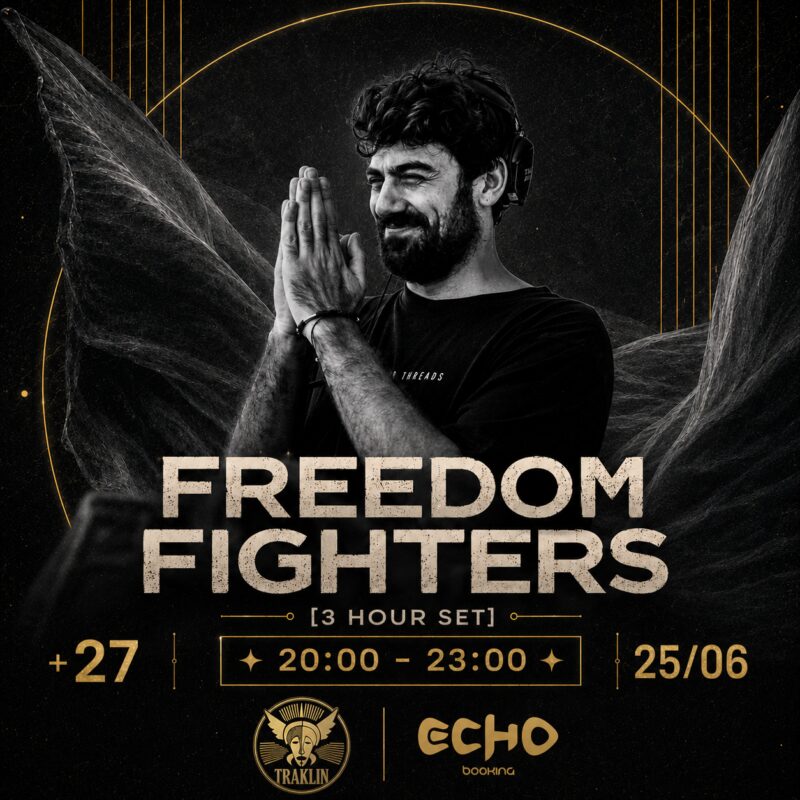 חמישי טראנס בטרקלין עם Freedom Fighters - פלייר