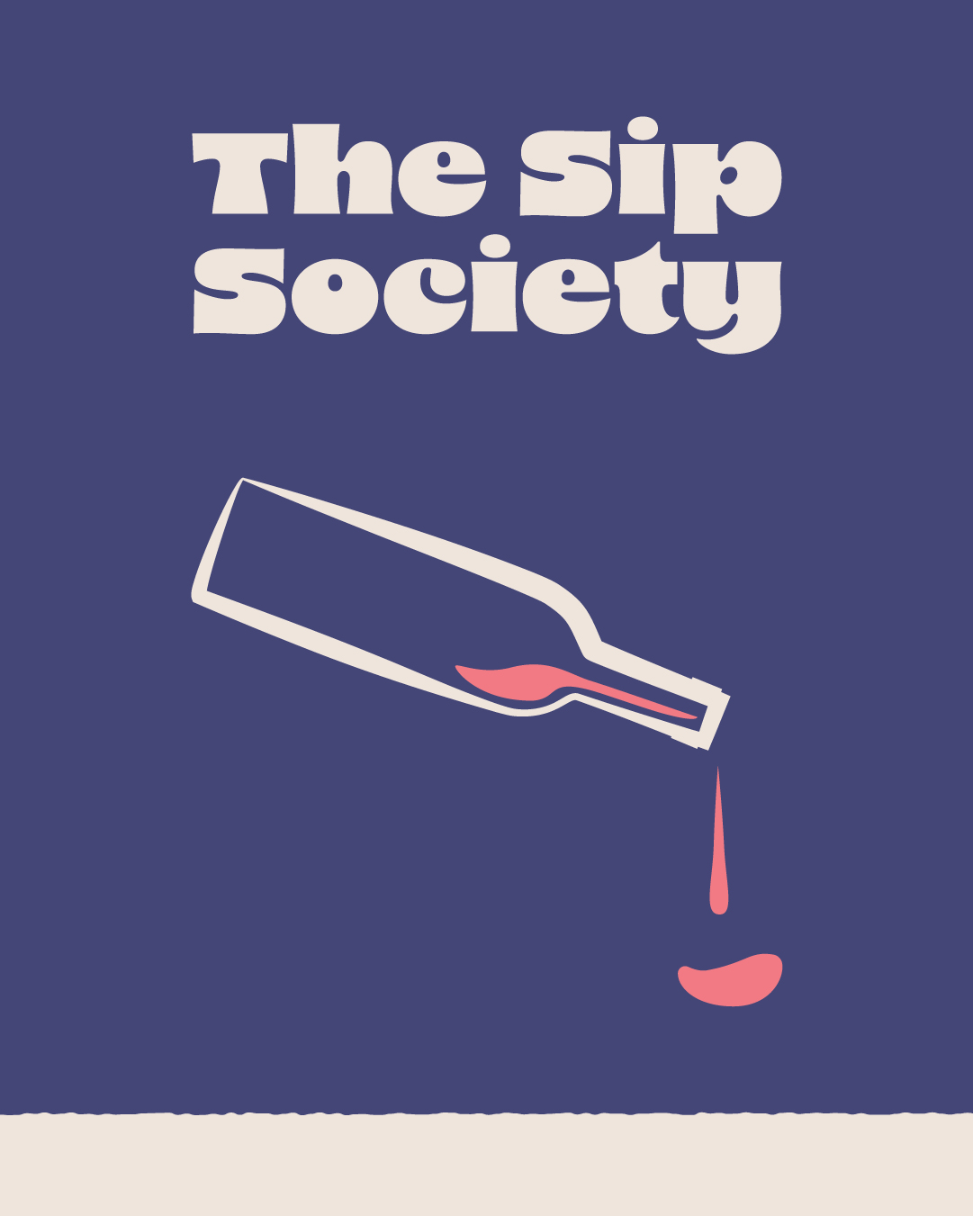 The Sip Society - Flyer