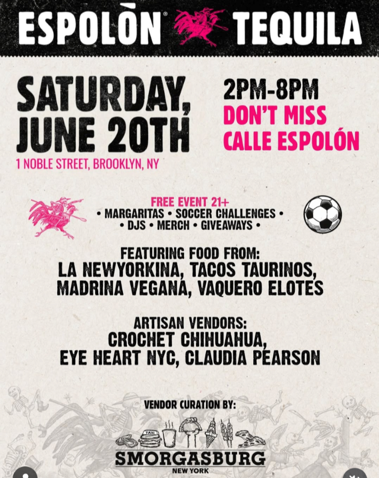 Calle Espolón - Flyer