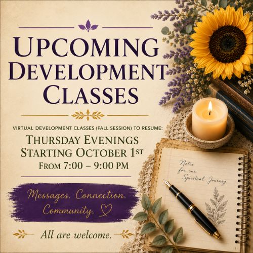 Development Classes - Flyer