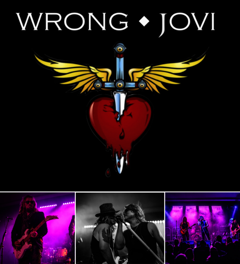 Wrong Jovi: Bon Jovi Tribute - Flyer