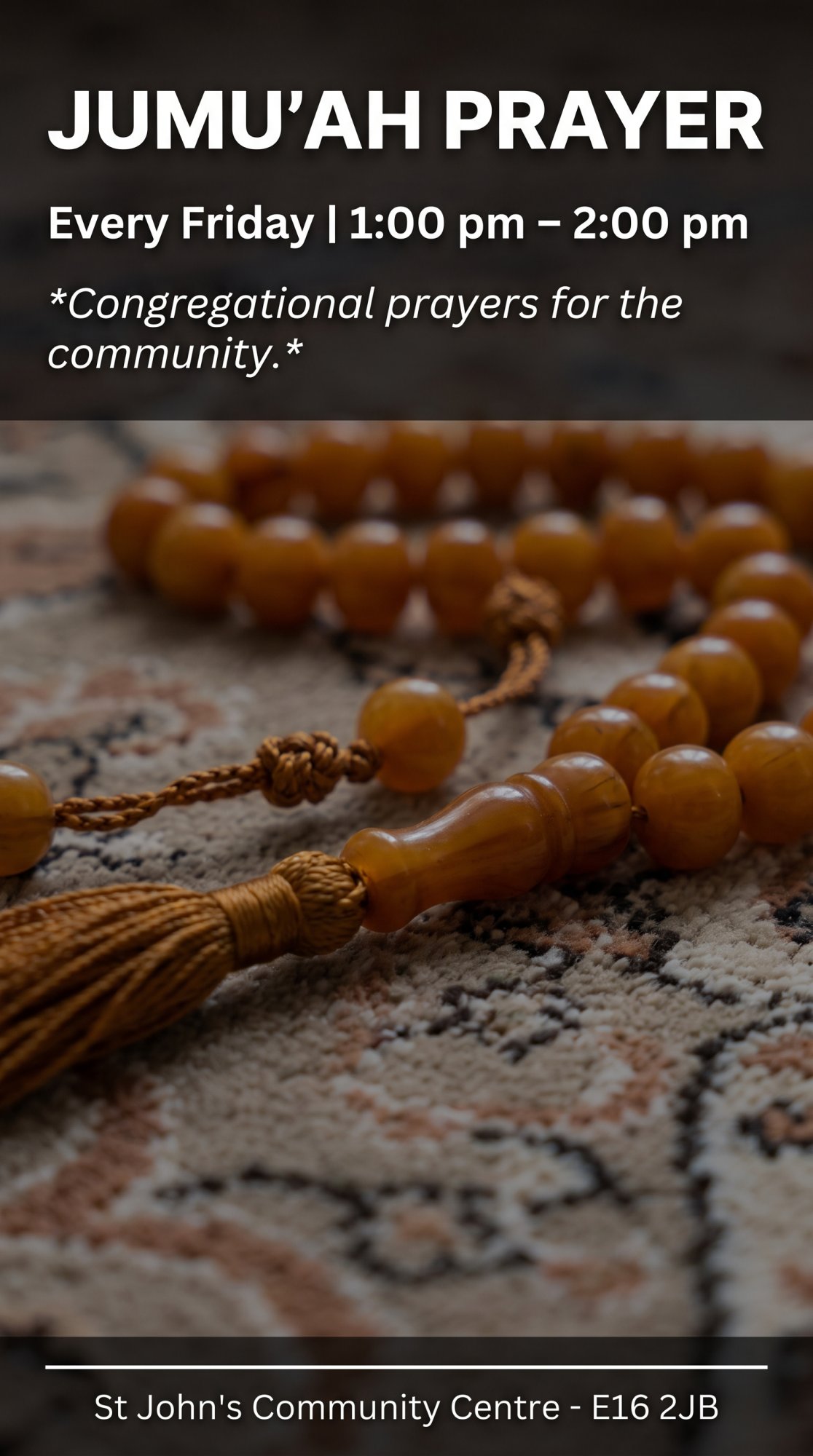 Jumu'ah Prayer - Flyer