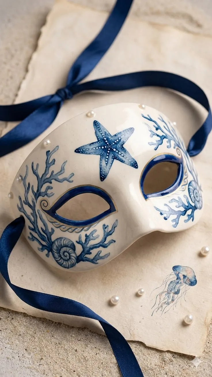 Peinture sur masque : Libérez le bal masqué ! - Flyer