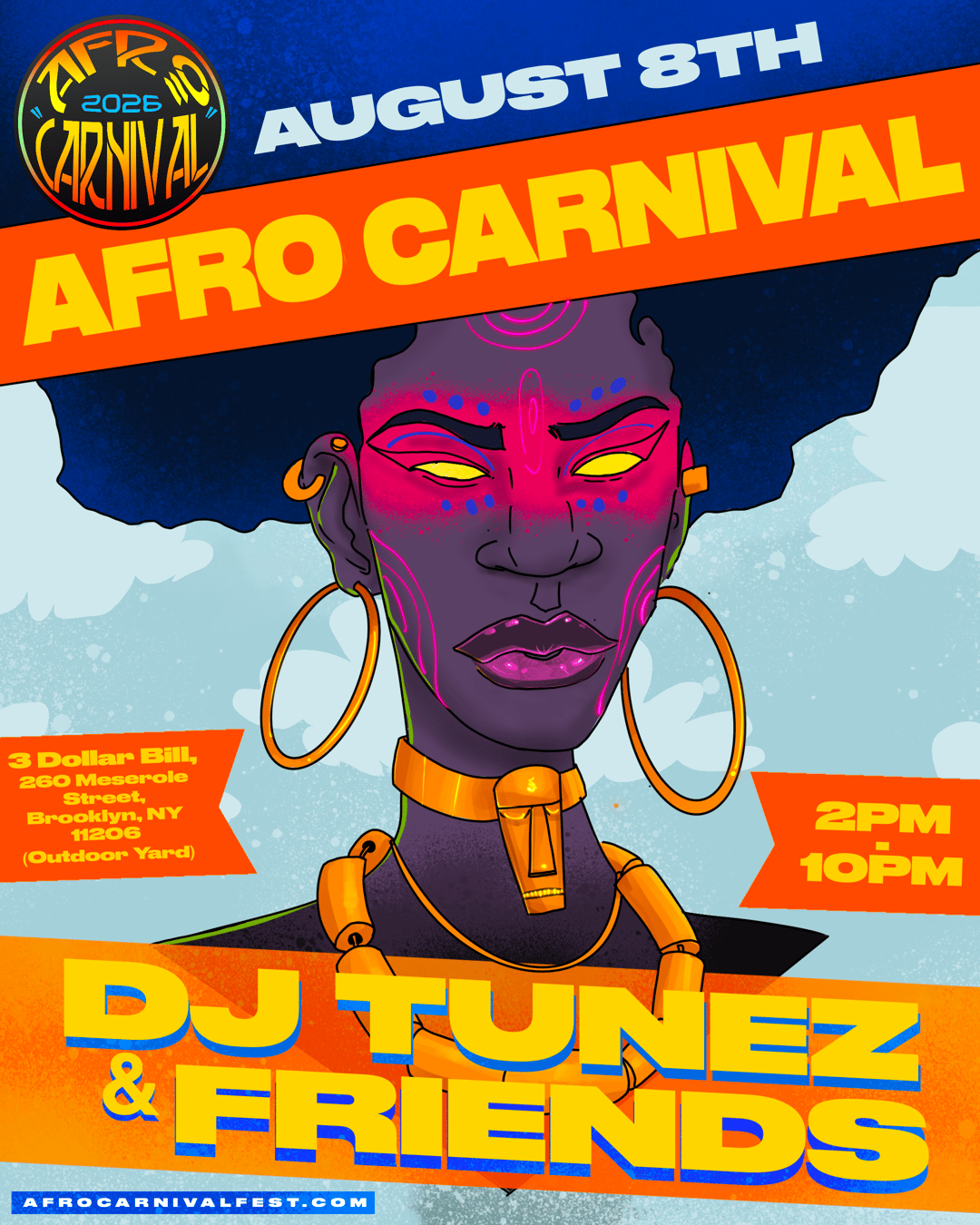 Afro Carnival - Flyer