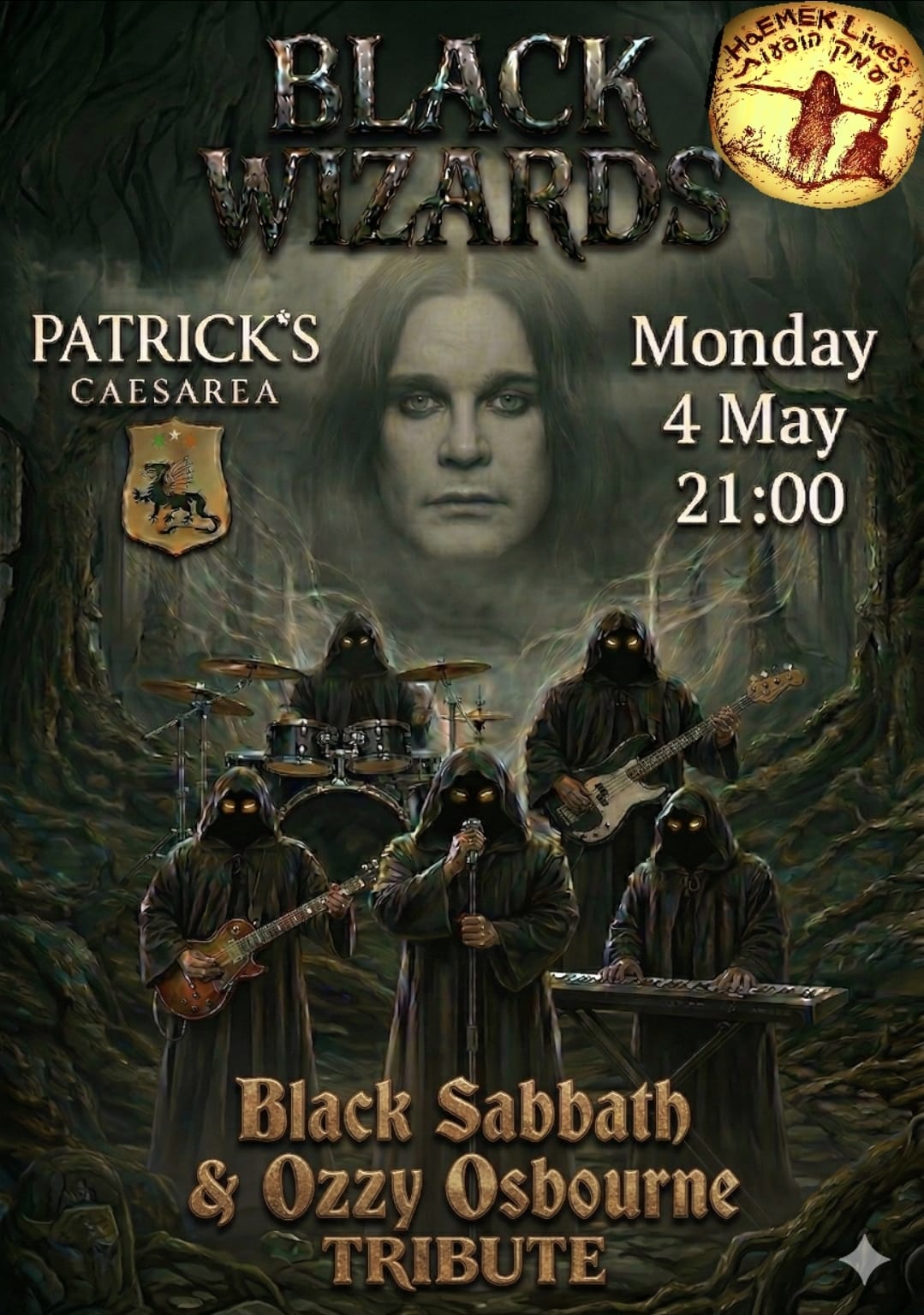 המחווה ל-Black Sabbath  ו- Ozzy Osbourne: - פלייר