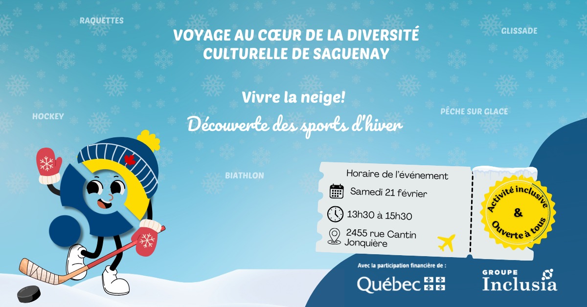 Vivre la neige! : Découverte des sports d'hiver - Flyer