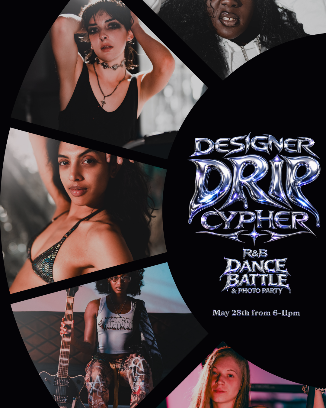 Drip Cypher - Flyer