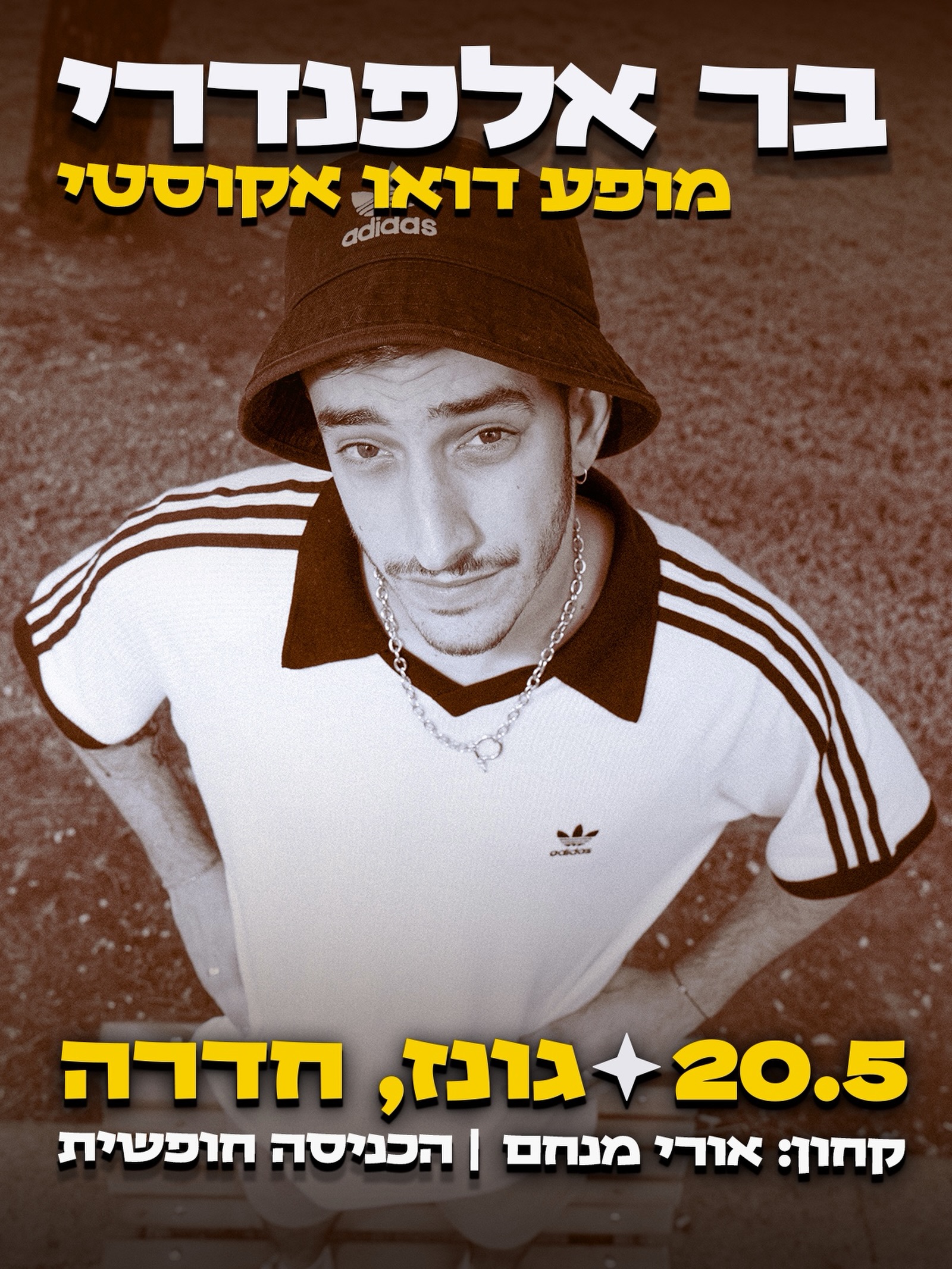 בר אלפנדרי: מופע דואו אקוסטי - פלייר
