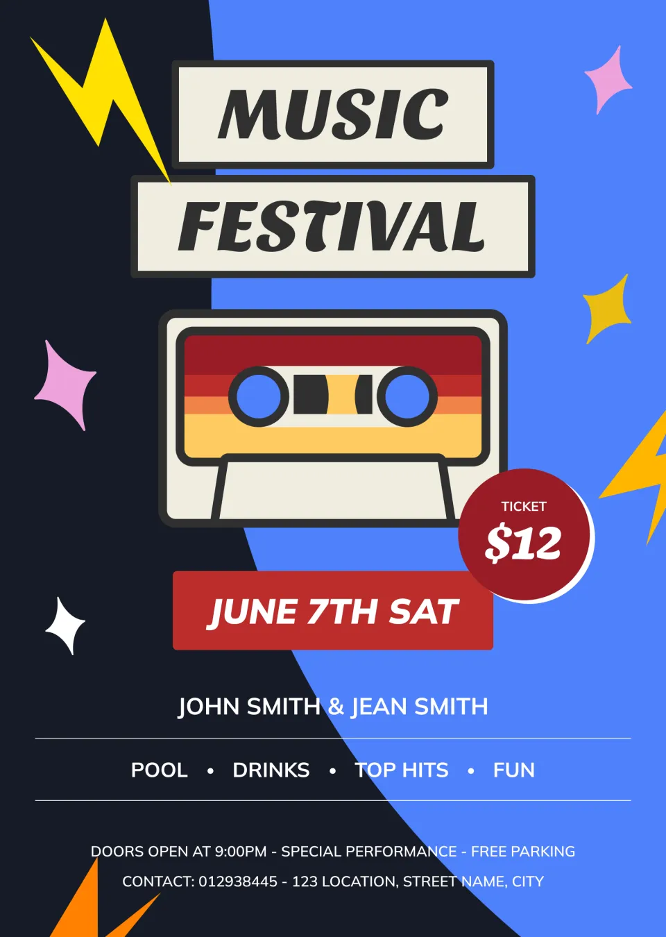 Battle of the Bands! - Flyer
