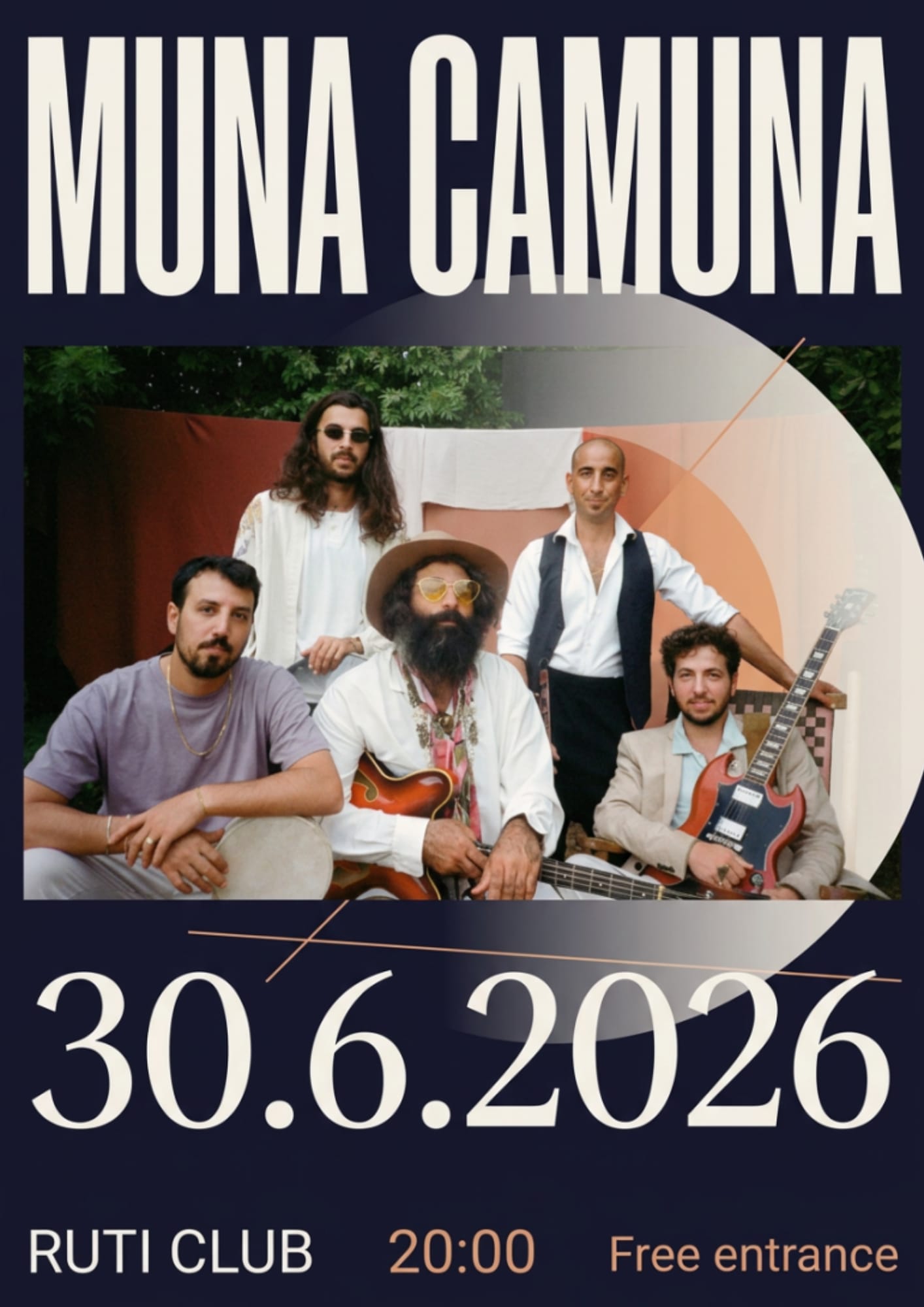 להקת Muna Camuna: - פלייר
