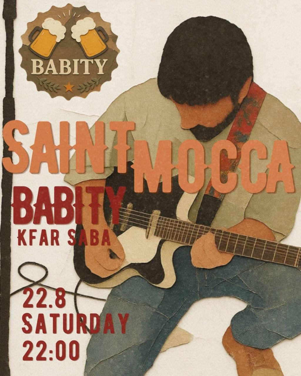 Saint Mocca: מופע להקה - פלייר