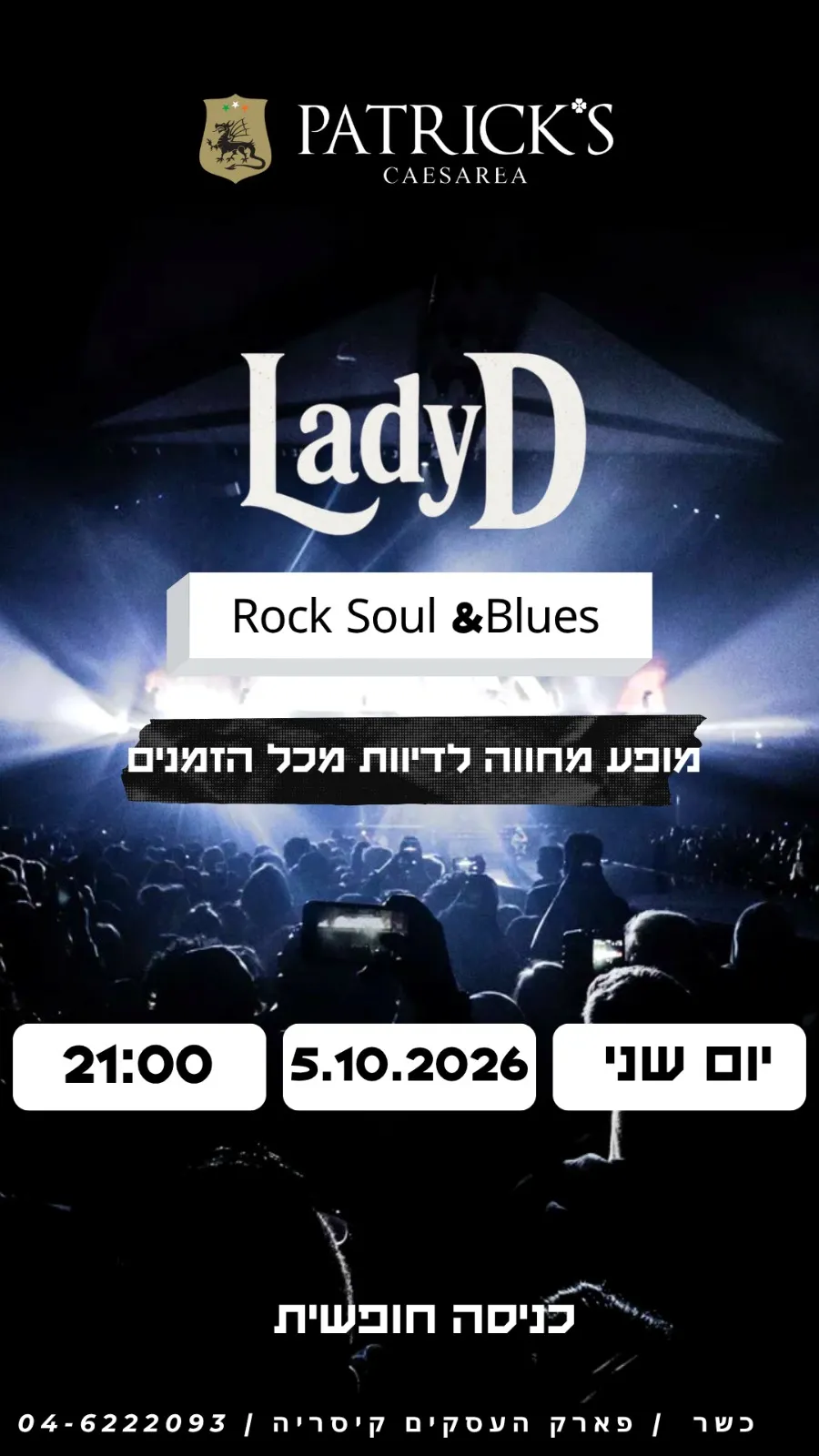 להקת Lady D: - פלייר
