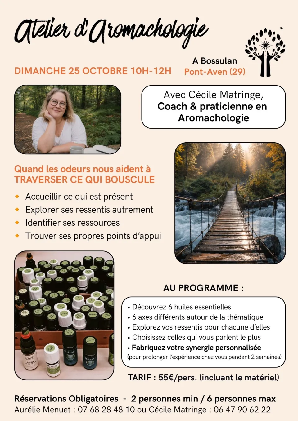 Atelier Aromachologie - Flyer