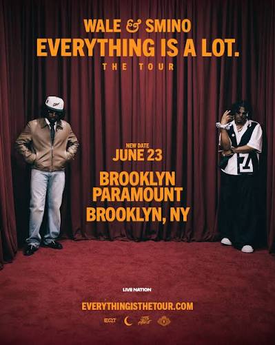 Wale & Smino Everything Is A Lot. The Tour - Flyer