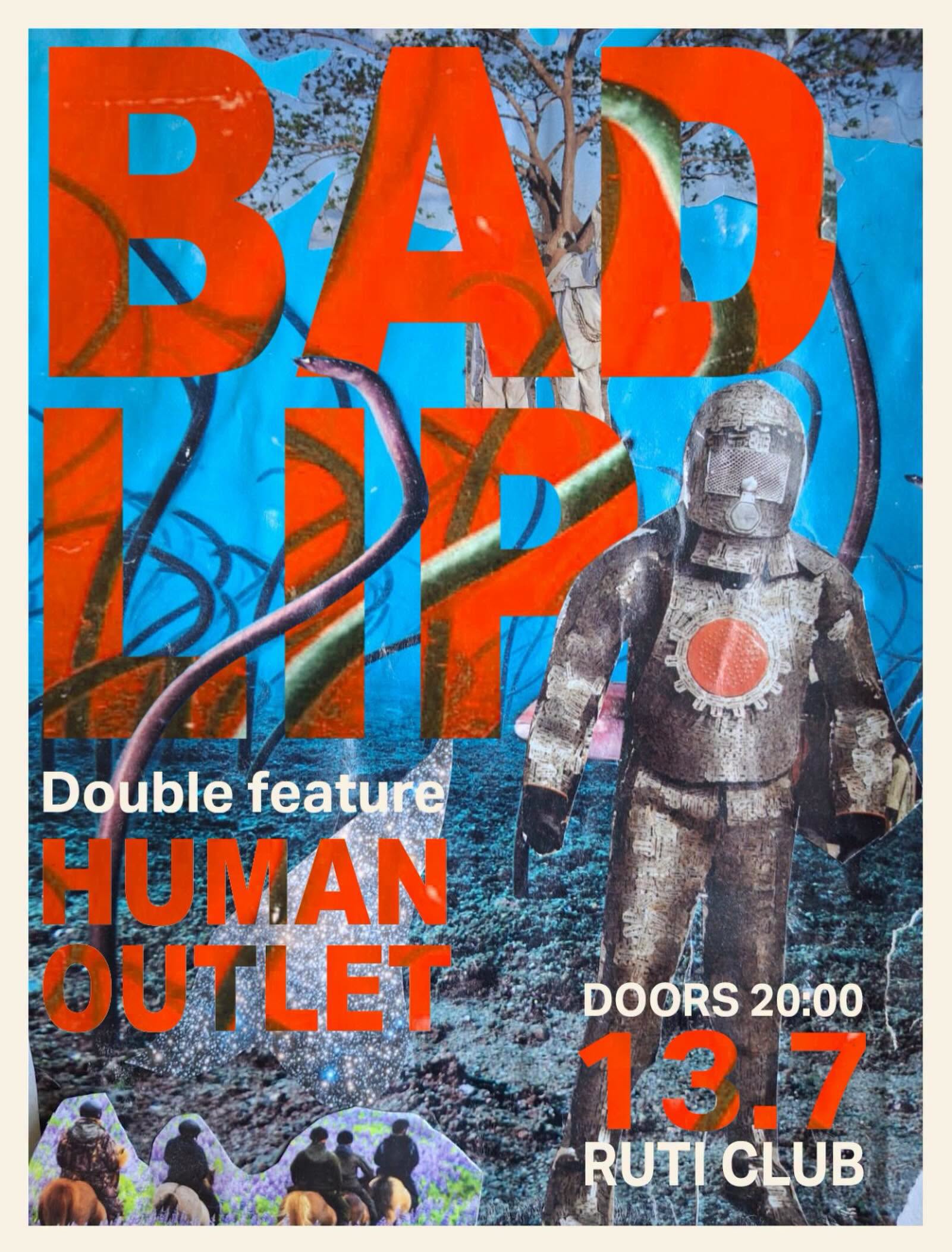 Bad Lip + Human Outlet: - פלייר