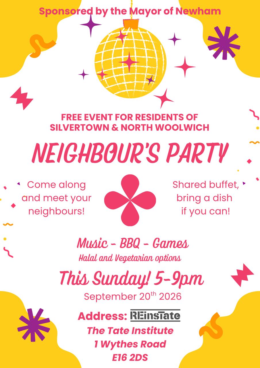 Neighbour's Party - Flyer