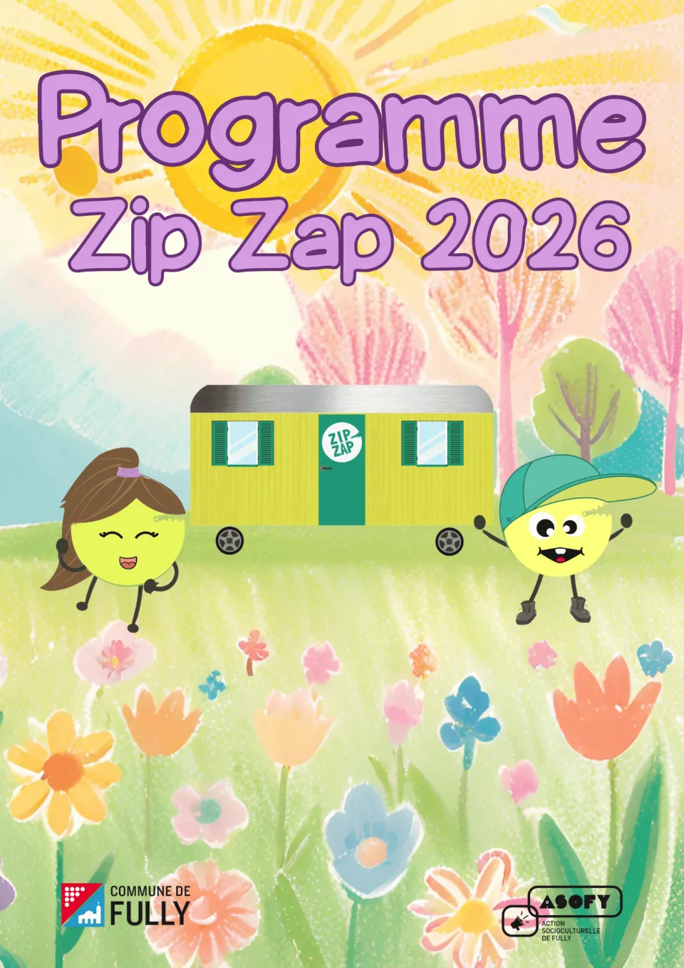 Zip Zap enfants : accueil libre - Flyer