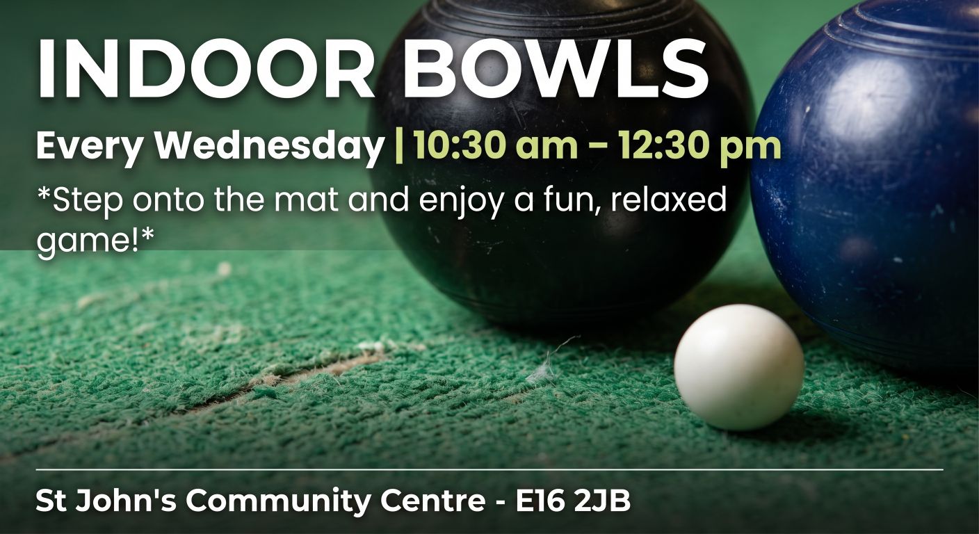 ⭕ Indoor Bowls - Flyer