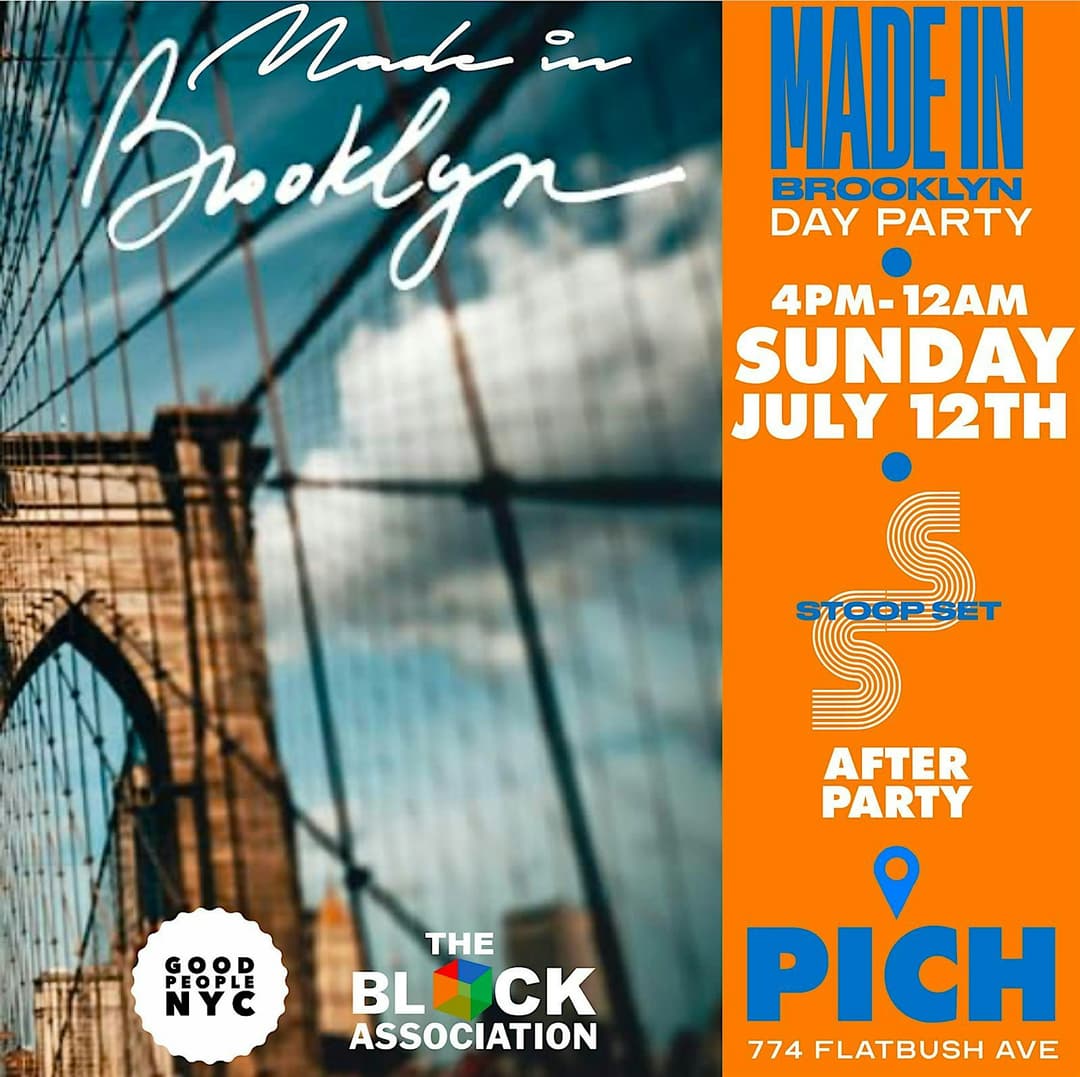 Made In Brooklyn Day Party - Flyer