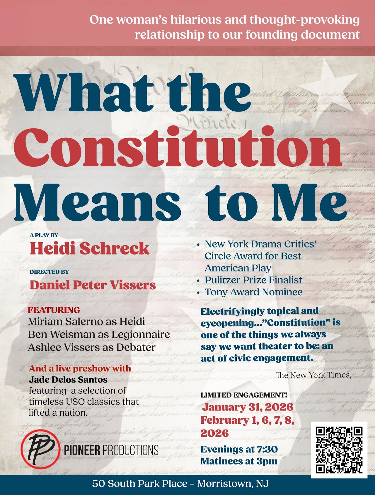 What the Constitution Means to Me - Flyer