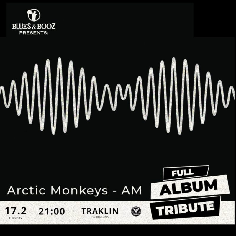 Arctic Monkeys - AM full album tribute - Flyer
