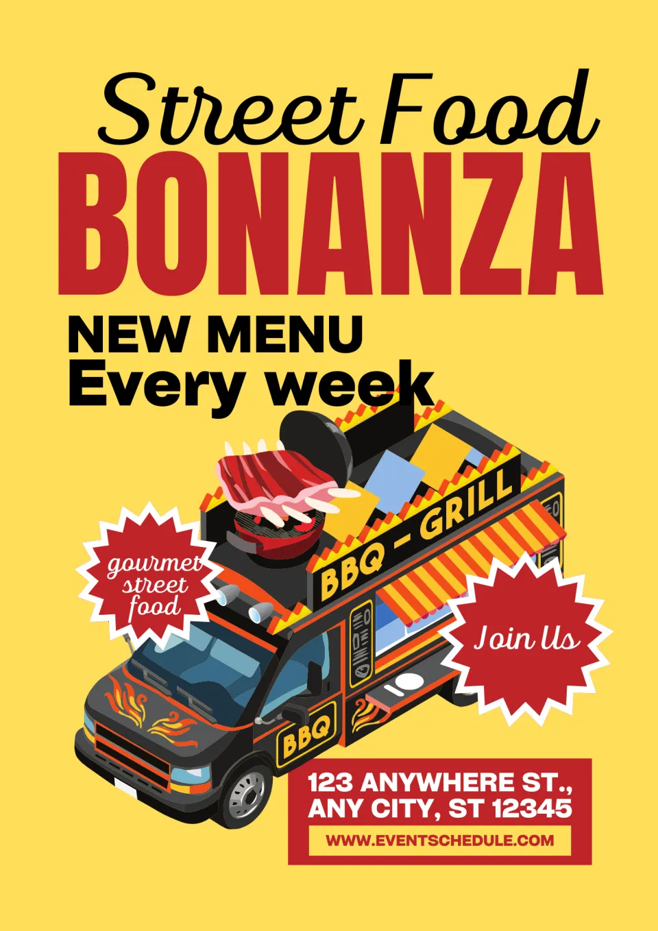 Philly Cheesesteak Mondays - Flyer