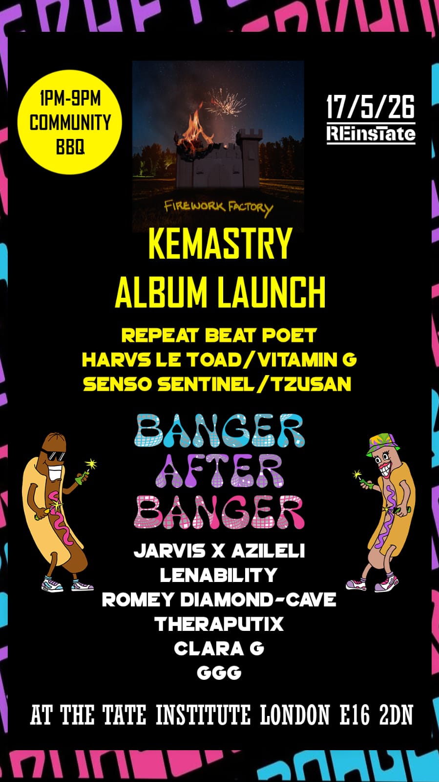 Kemastry Album Launch X Banger After Banger - Flyer