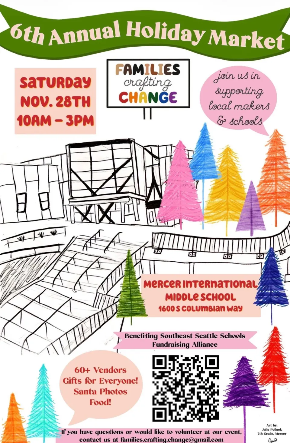 6th Annual Holiday Market - Flyer