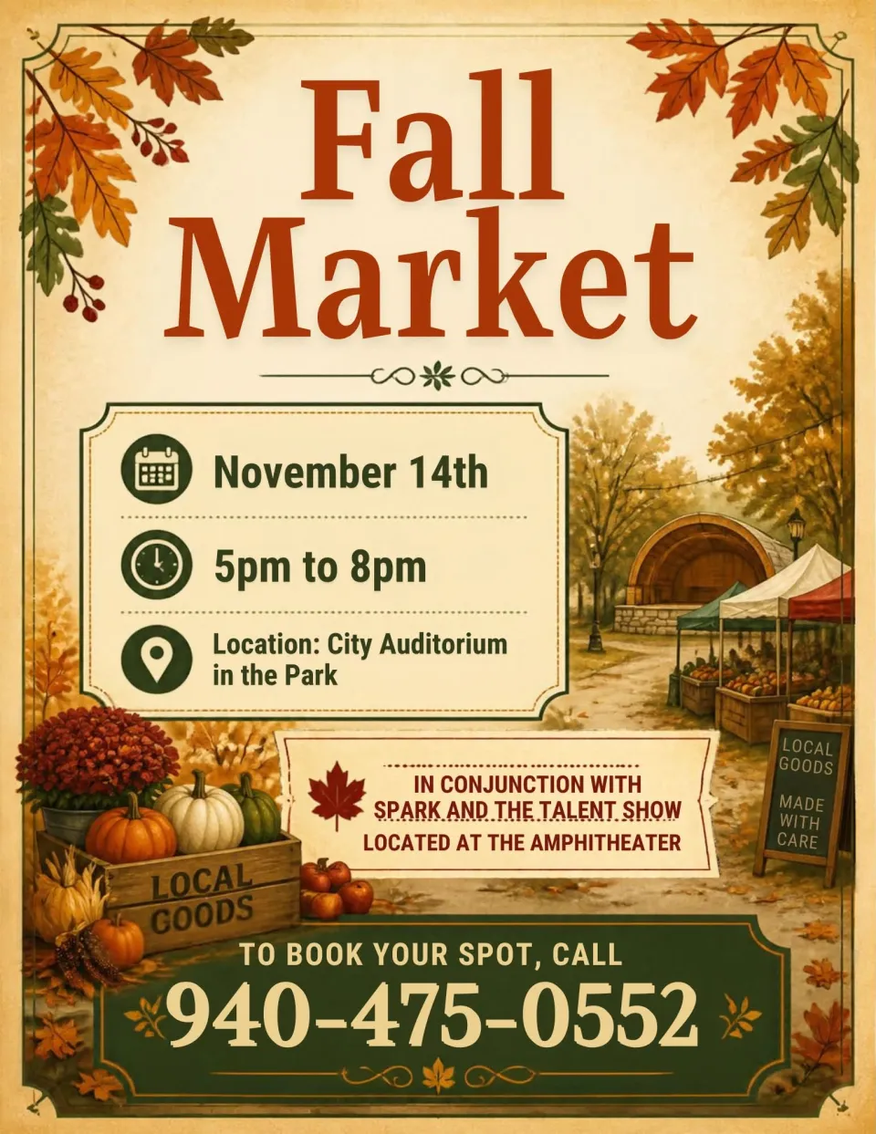 Fall Market - Flyer